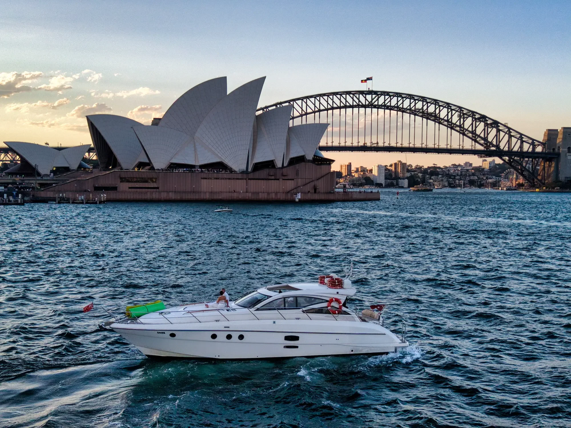 wedding-drone-dawes-point-harbour-bridge-ceremony-wide.webp