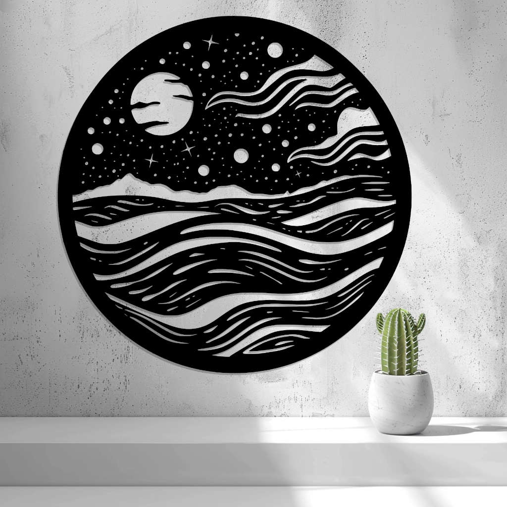 Minimalist 3D Wall Art