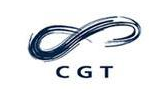 CGT logo with a stylized infinity symbol above the letters CGT