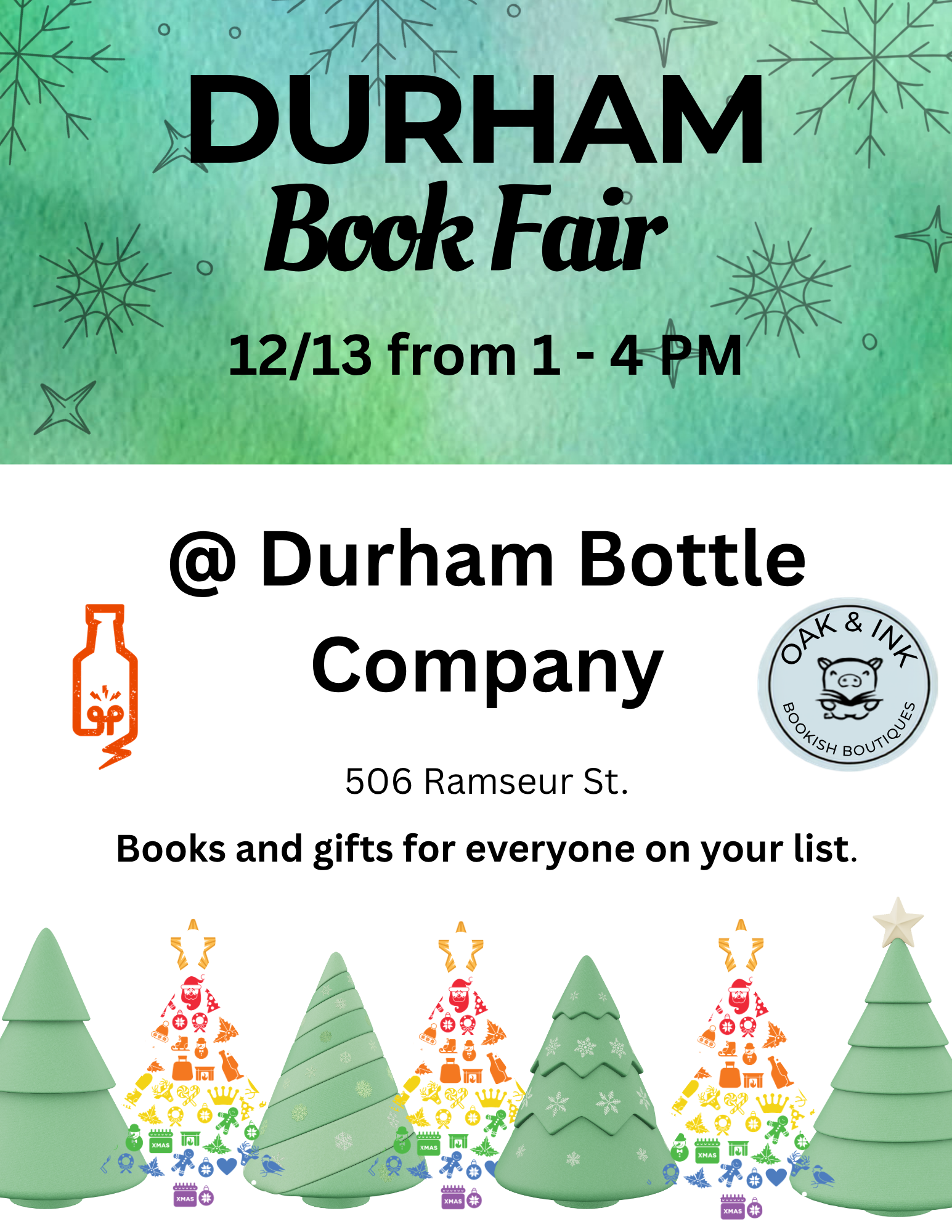 12/13 Durham Book Fair