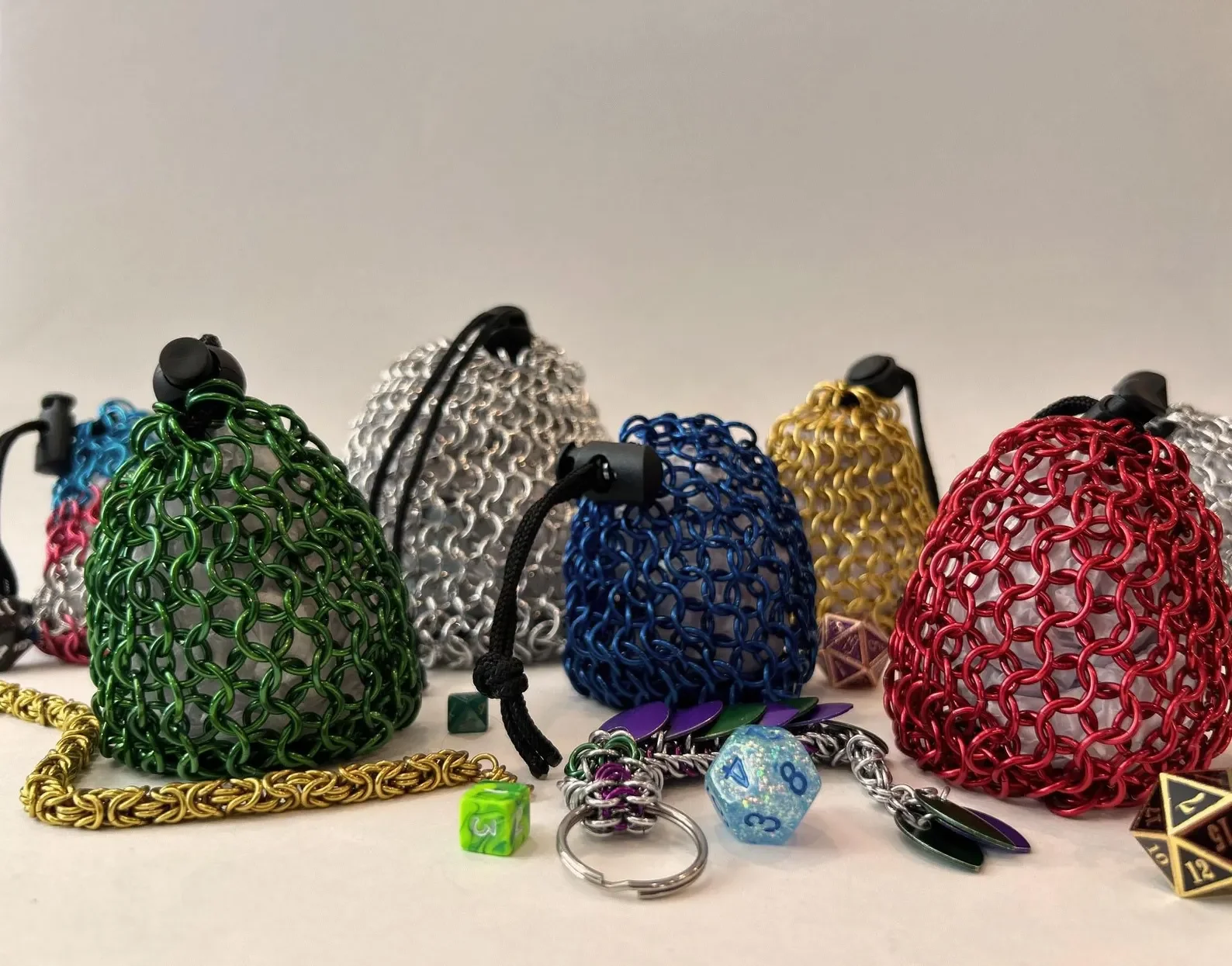 Chainmail jewelry craft - Week 3 of the Summer Craft Series
