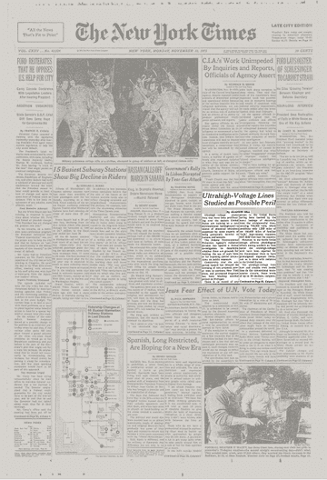 They Knew it was unsafe in 1975, and it still is in 2026. New York Times Article