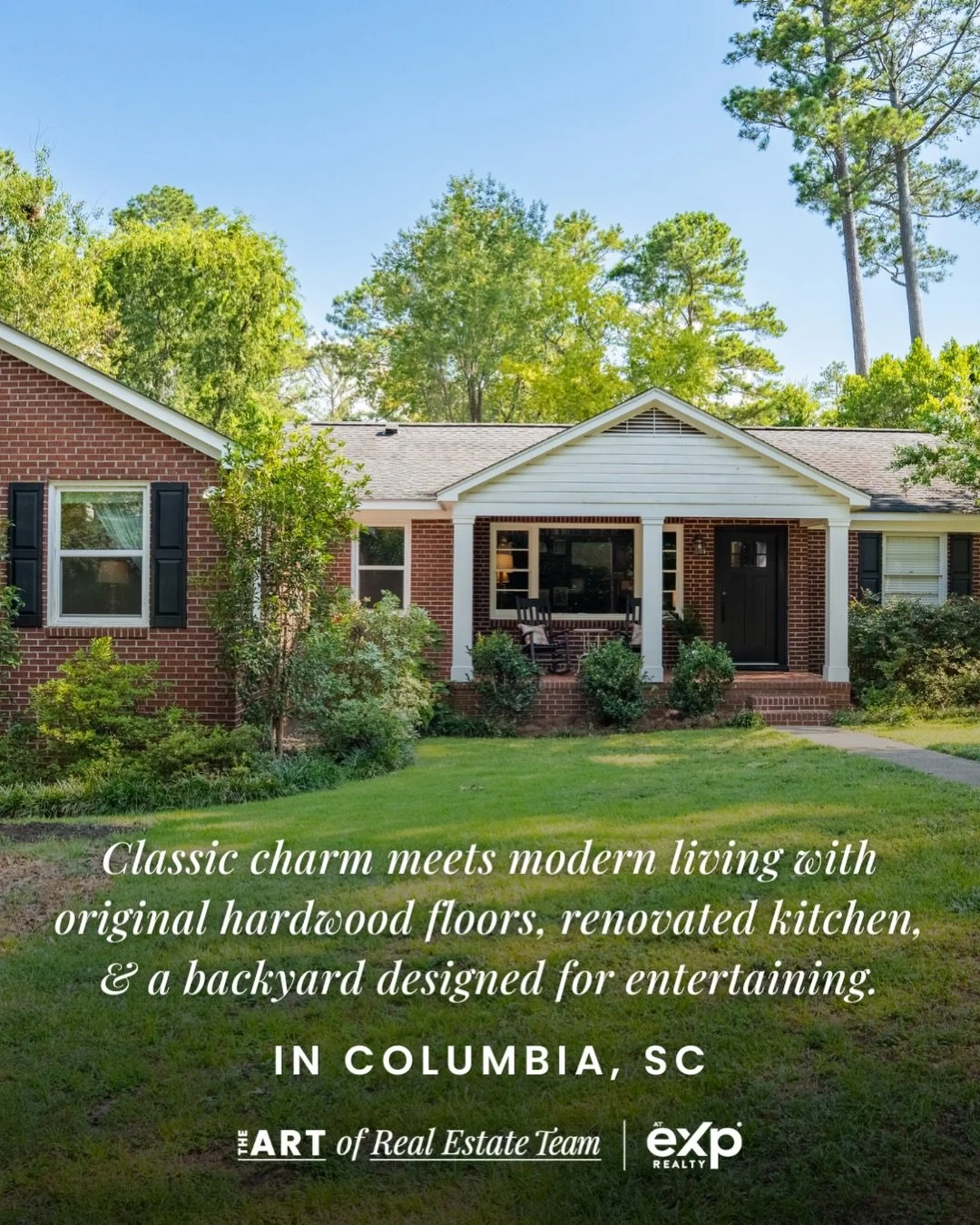 Some homes have updates. Others have character.⁠
⁠
And every once in a while, you find one that has both.⁠
⁠
From the original hardwood floors and timeless details to the chef-inspired kitchen, vaulted primary suite, and backyard made for making memo