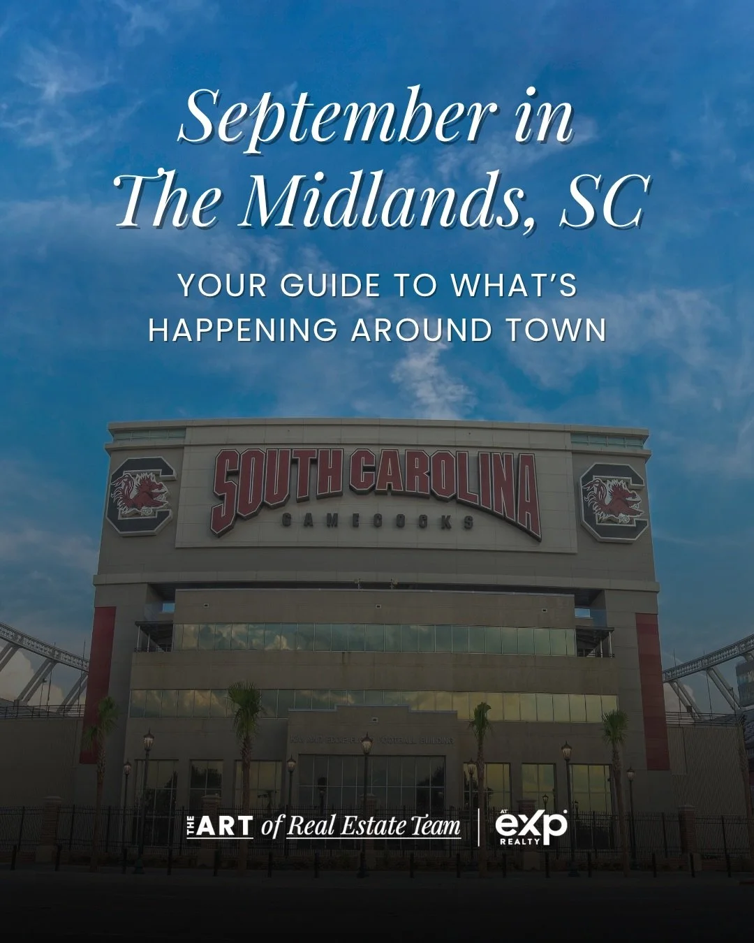 Gamecock football is back, fall fun is starting, and September in the Midlands is packed with reasons to get out and explore! 🏈🍂⁠
⁠
From local festivals and live music to community favorites and seasonal events, there&rsquo;s something happening al