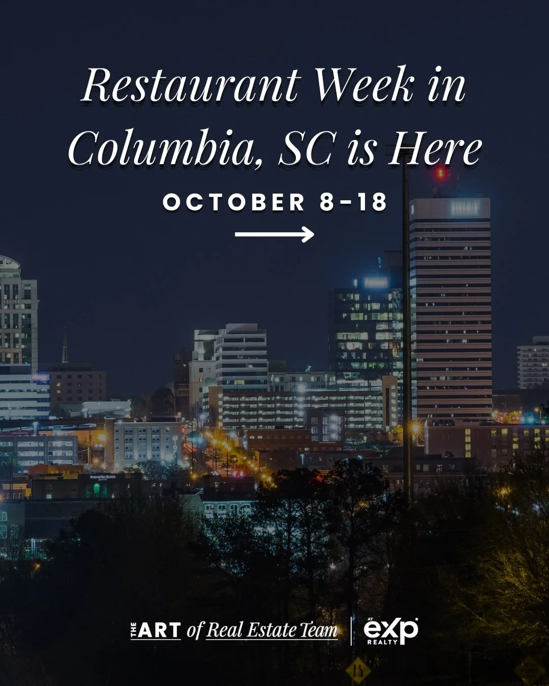 Here&rsquo;s your excuse to finally try those restaurants you&rsquo;ve been meaning to check out! 🍽️⁠
⁠
Restaurant Week is happening in Columbia through October 18th, and we&rsquo;ve rounded up some participating spots to check out!⁠
⁠
📌 SAVE this 
