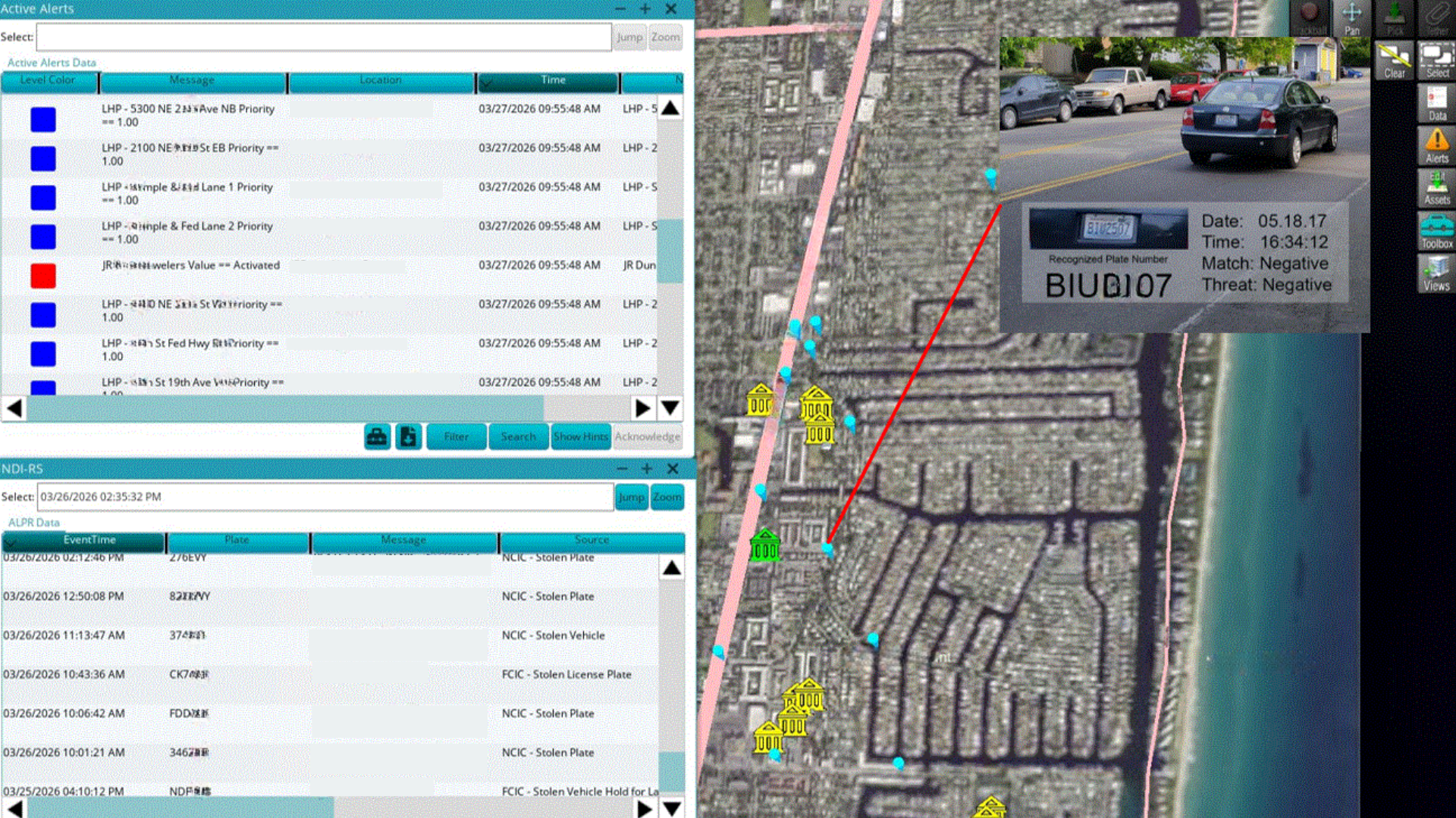 license plate reader