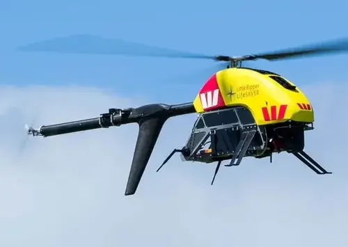 Vapor 55 unmanned helicopter