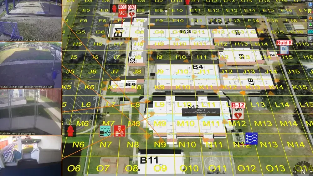 3d maps with grid layer