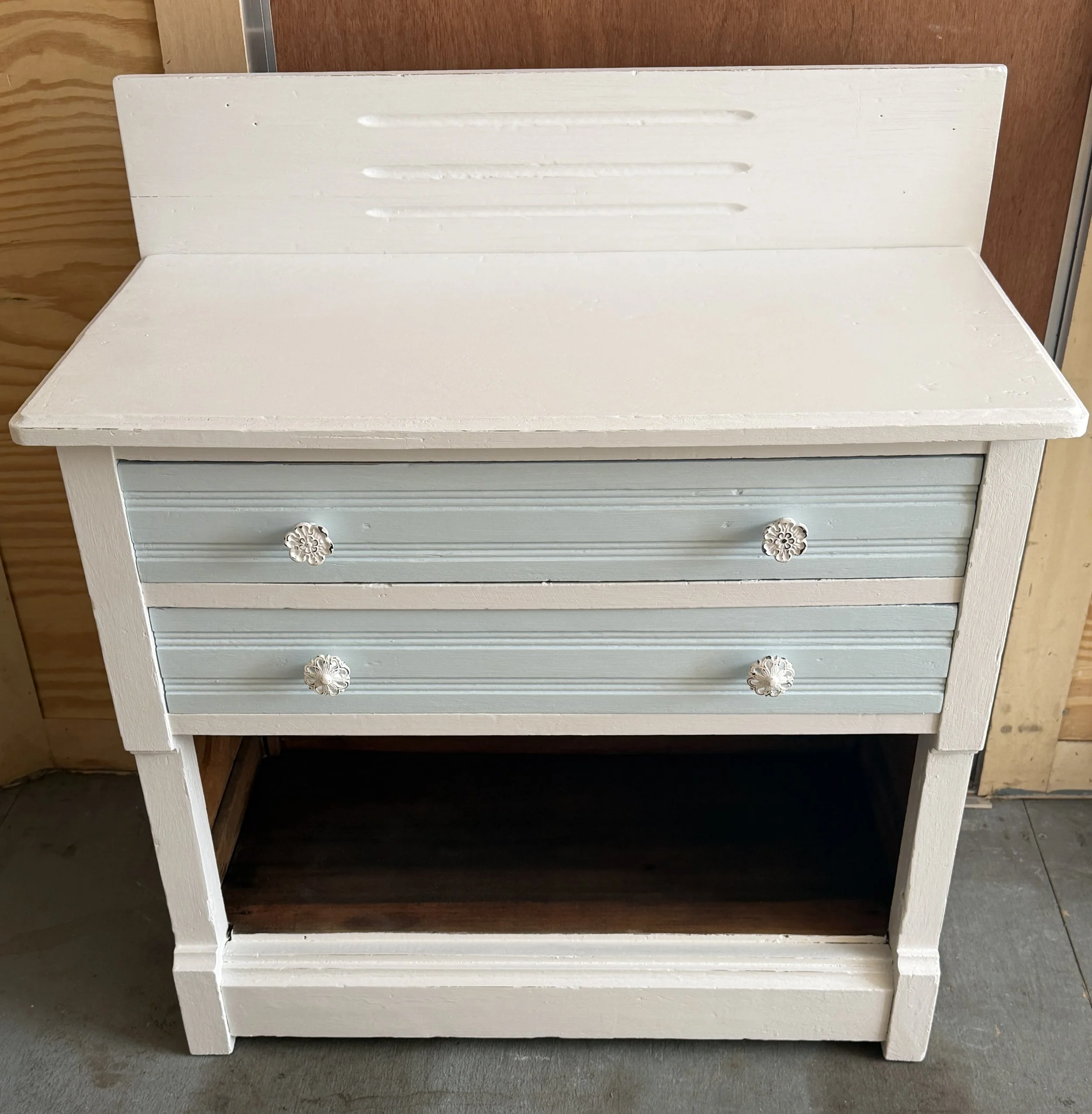 Vintage Chic Rustic Princess Cabinet