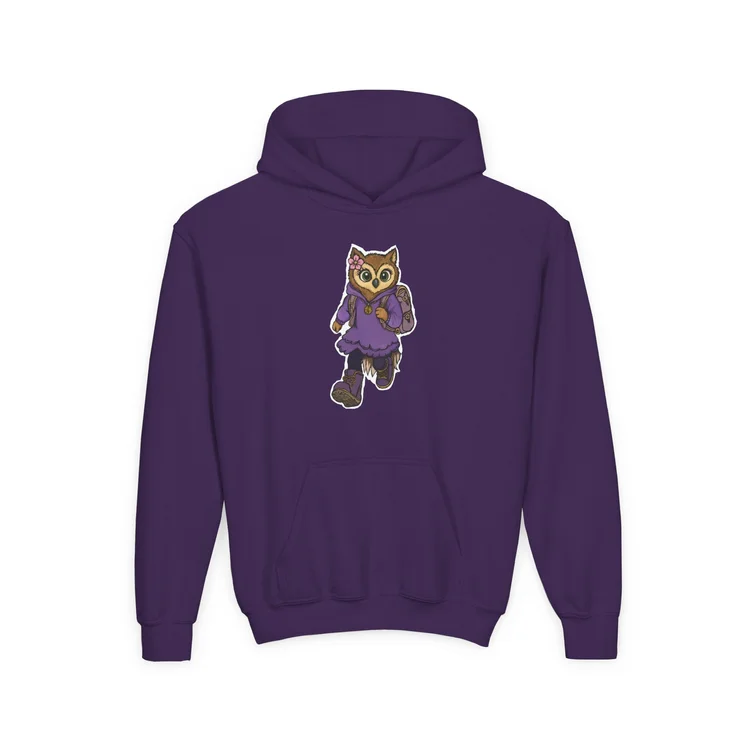 Wittle Wise Owl™ — Little Shuas™ youth hoodie