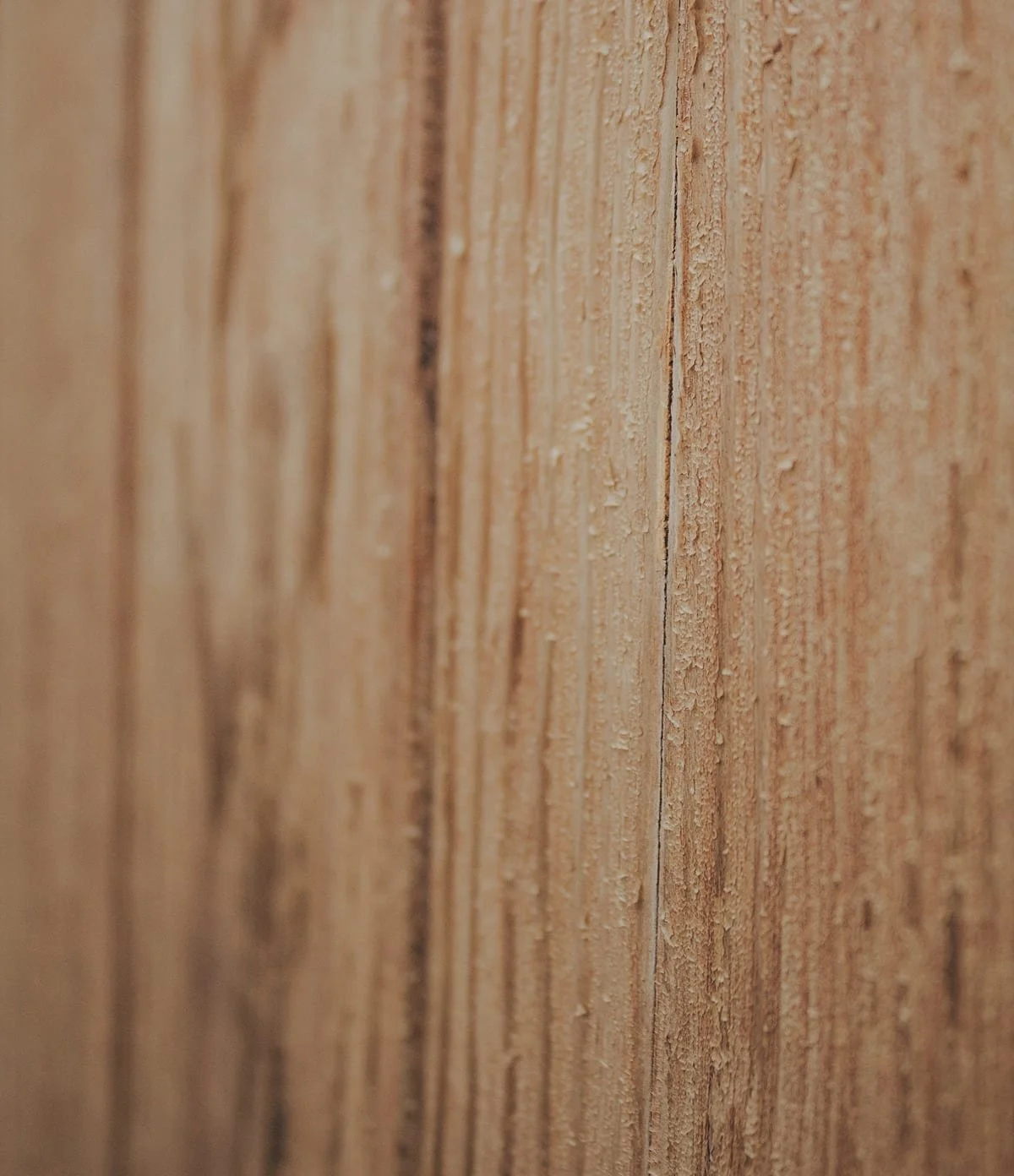 Close-up of a wooden surface with visible grain and texture.