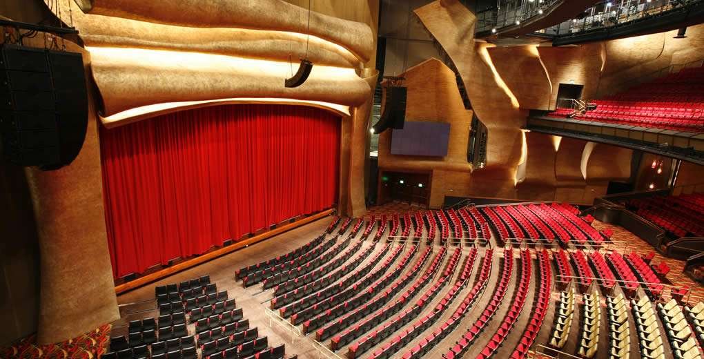Live entertainment venue at Foxwoods Resort Casino offering upscale evening experiences