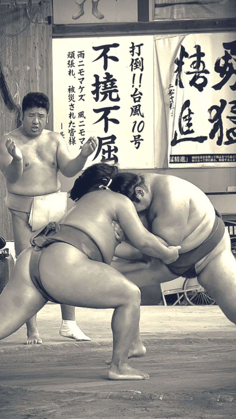 When Sumo Wrestlers Serve You Lunch - A Unique Sumo Experience in Kuji