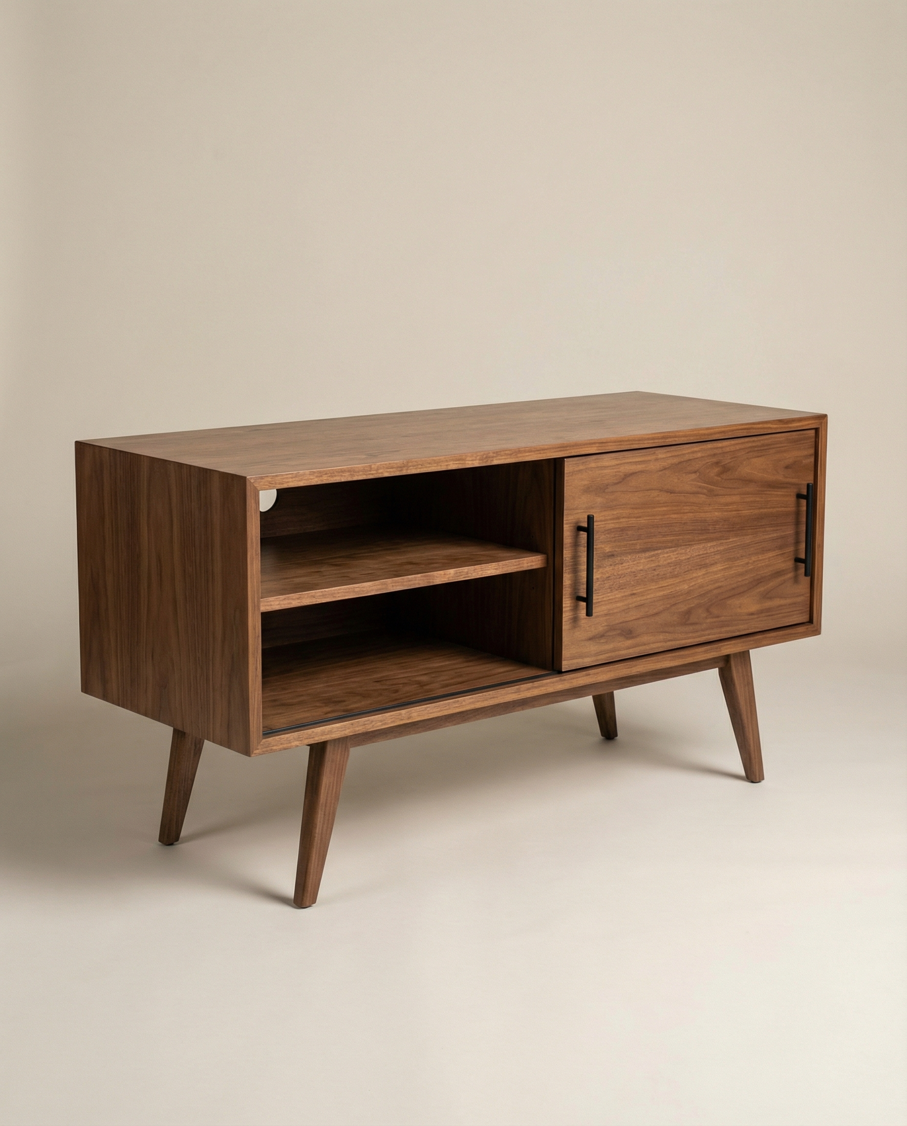 Bold Reimagined Vintage China Hutch / Bar