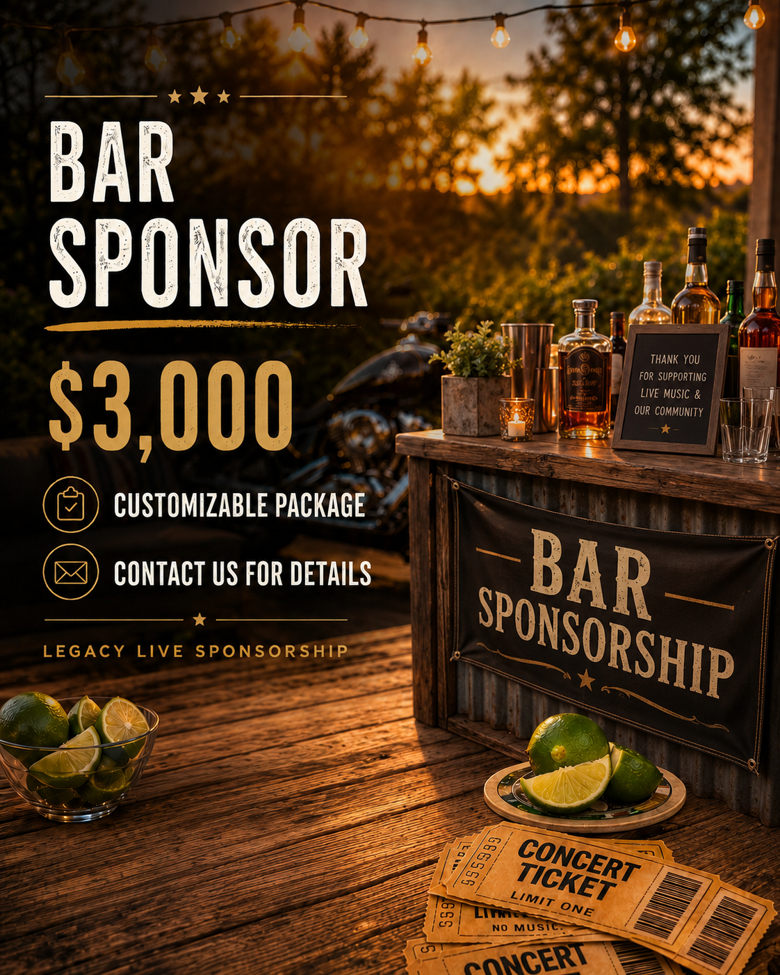 Bar Sponsor