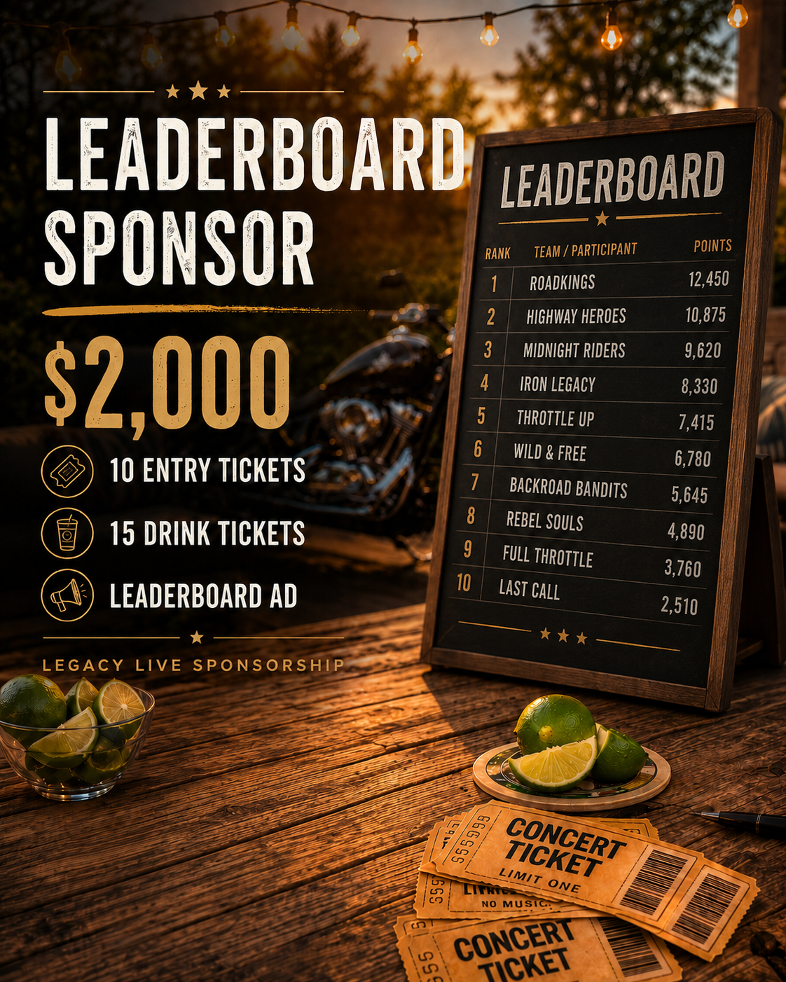 Leaderboard Sponsor