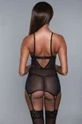 Be Wicked Jessica Strappy Chemise with Peek-a-Boo Cups 2.webp