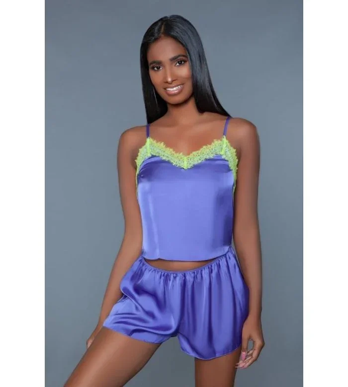 Be Wicked Satin Charmeuse Callie Pajama Set