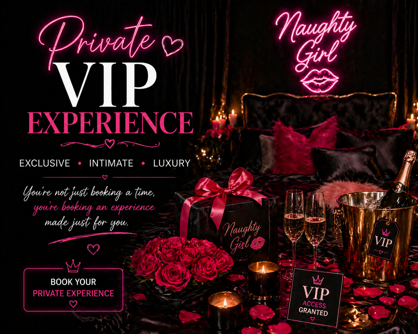 PRIVATE VIP PARTY PACKAGE !