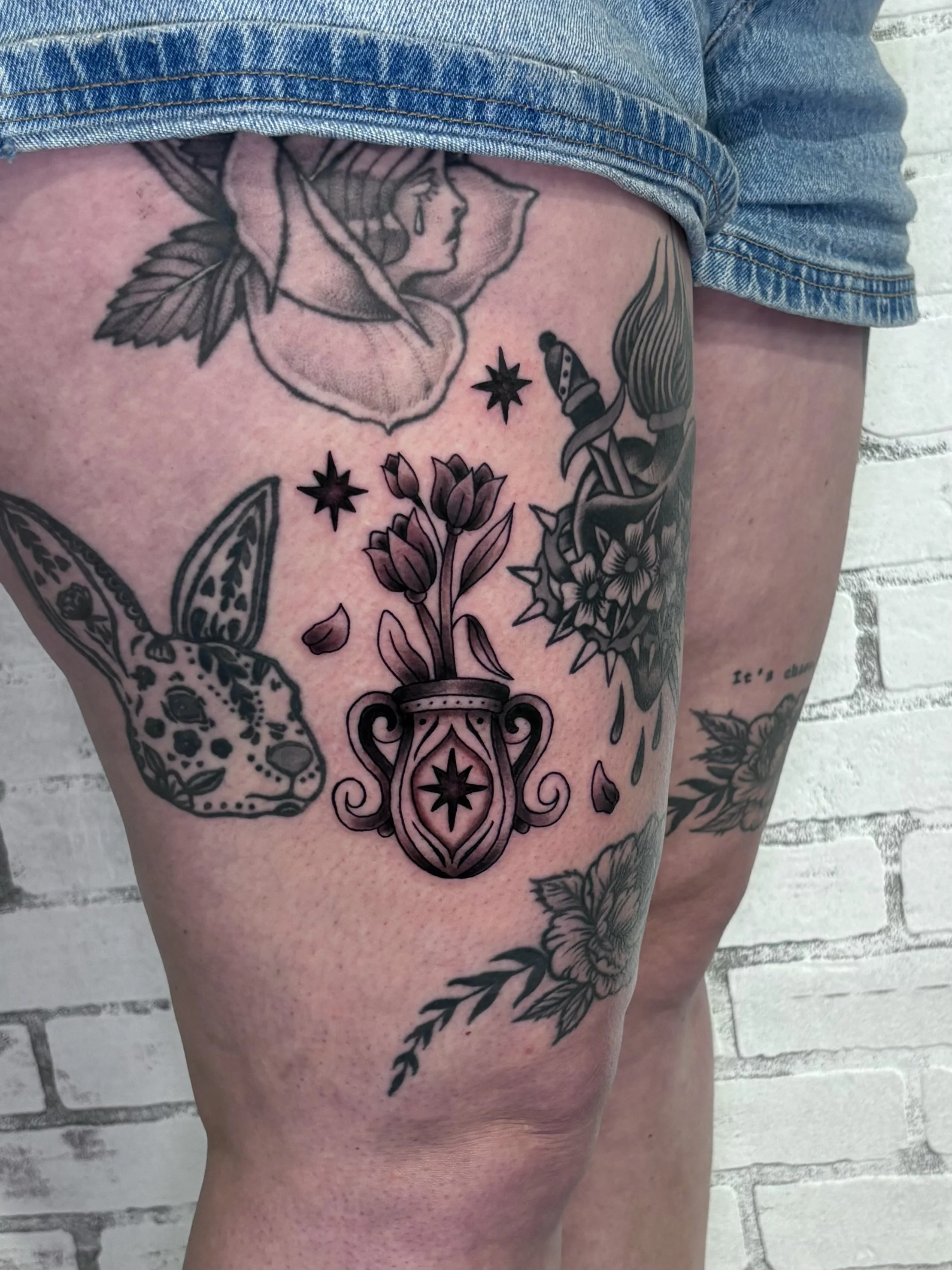 Flash Tattoo Kate Elvey Austin Kyle Texas 