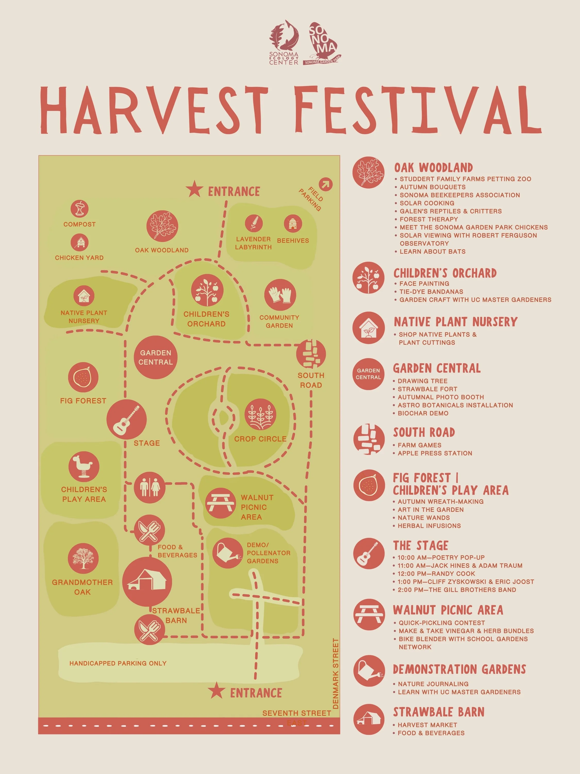 Today is the day! Sonoma Garden Park is buzzing&mdash;humans and pollinators alike. 

Come celebrate with us!

Harvest Festival 🌾
October 3, 10:00 am-3:00 pm
Sonoma Garden Park