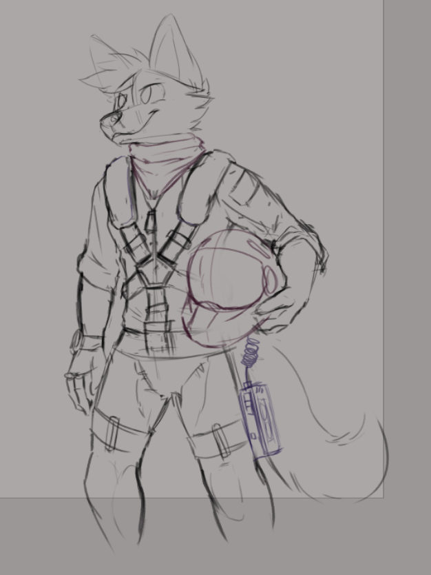 Figure Sketch (retro)