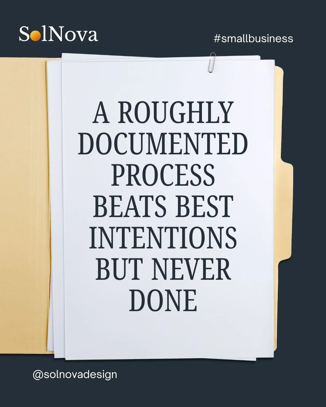 You don&rsquo;t need a polished operations manual. A rough draft in plain language is more useful than a comprehensive intention.

Write your process down the way you&rsquo;d explain it to a friend who&rsquo;s covering for you. Clean it up later, or 