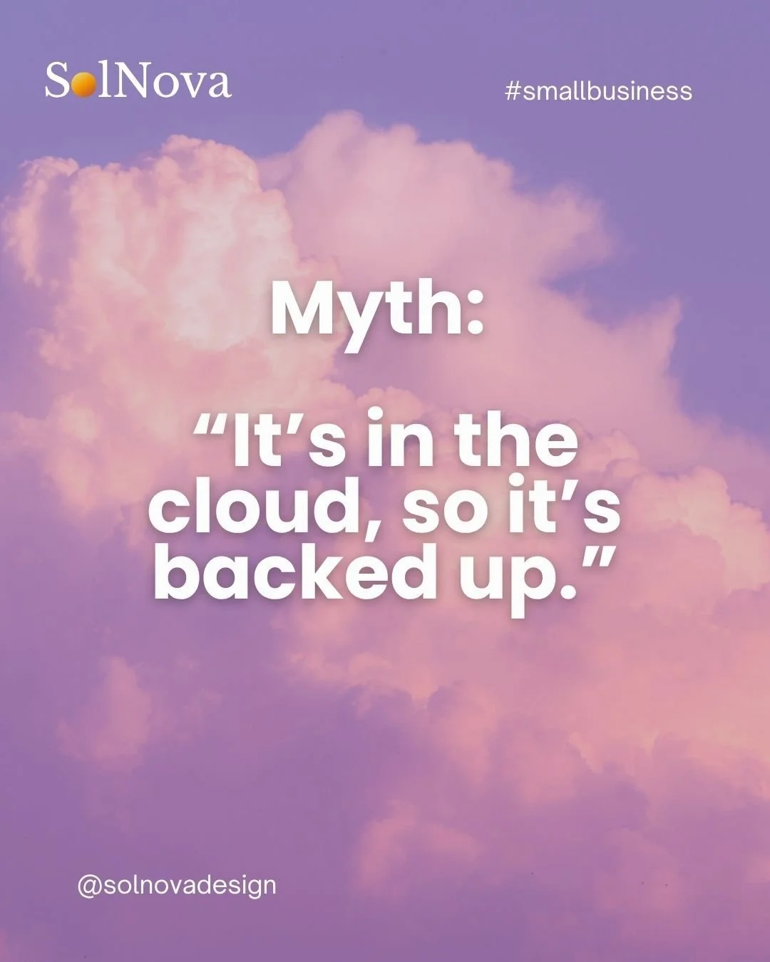 Reality: syncing is not the same as backing up. If a file gets deleted or encrypted by ransomware, sync services can copy that damage everywhere.

A real backup is a separate copy you can restore from a point in time. They need to be done regularly a