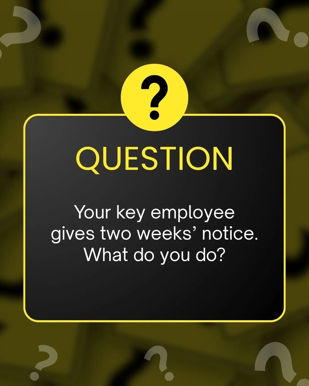Two weeks feels like plenty of time until you try to transfer five years of know-how. The best time to capture someone&rsquo;s knowledge is long before they leave. The second best time is today.

Start with the tasks they do monthly or yearly. Those 