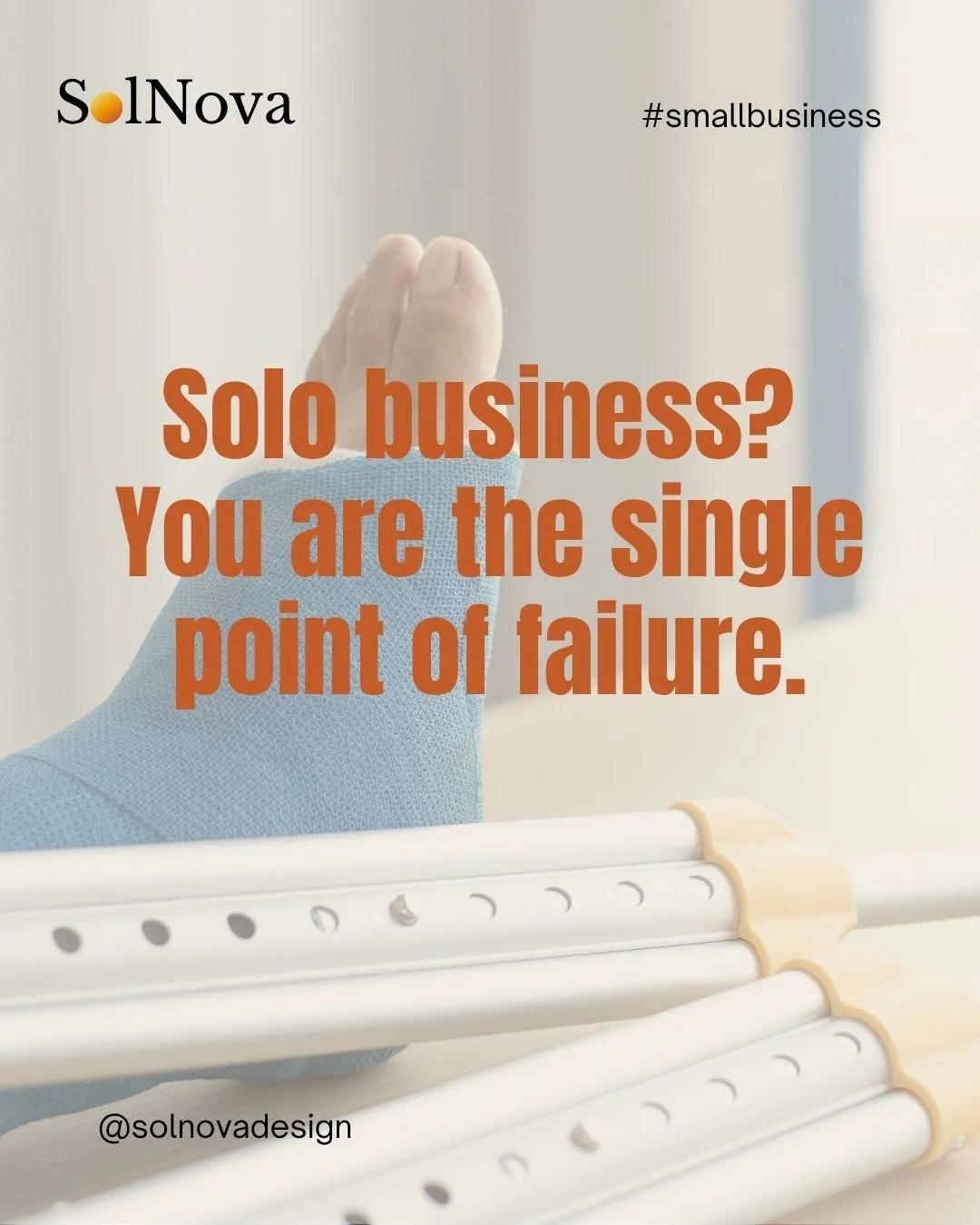 This is the nature of how solo businesses work, and it means continuity planning matters more, not less.

Choose one trusted person who could pause orders, message customers, or close the shop temporarily if for any reason you couldn&rsquo;t.

Then m