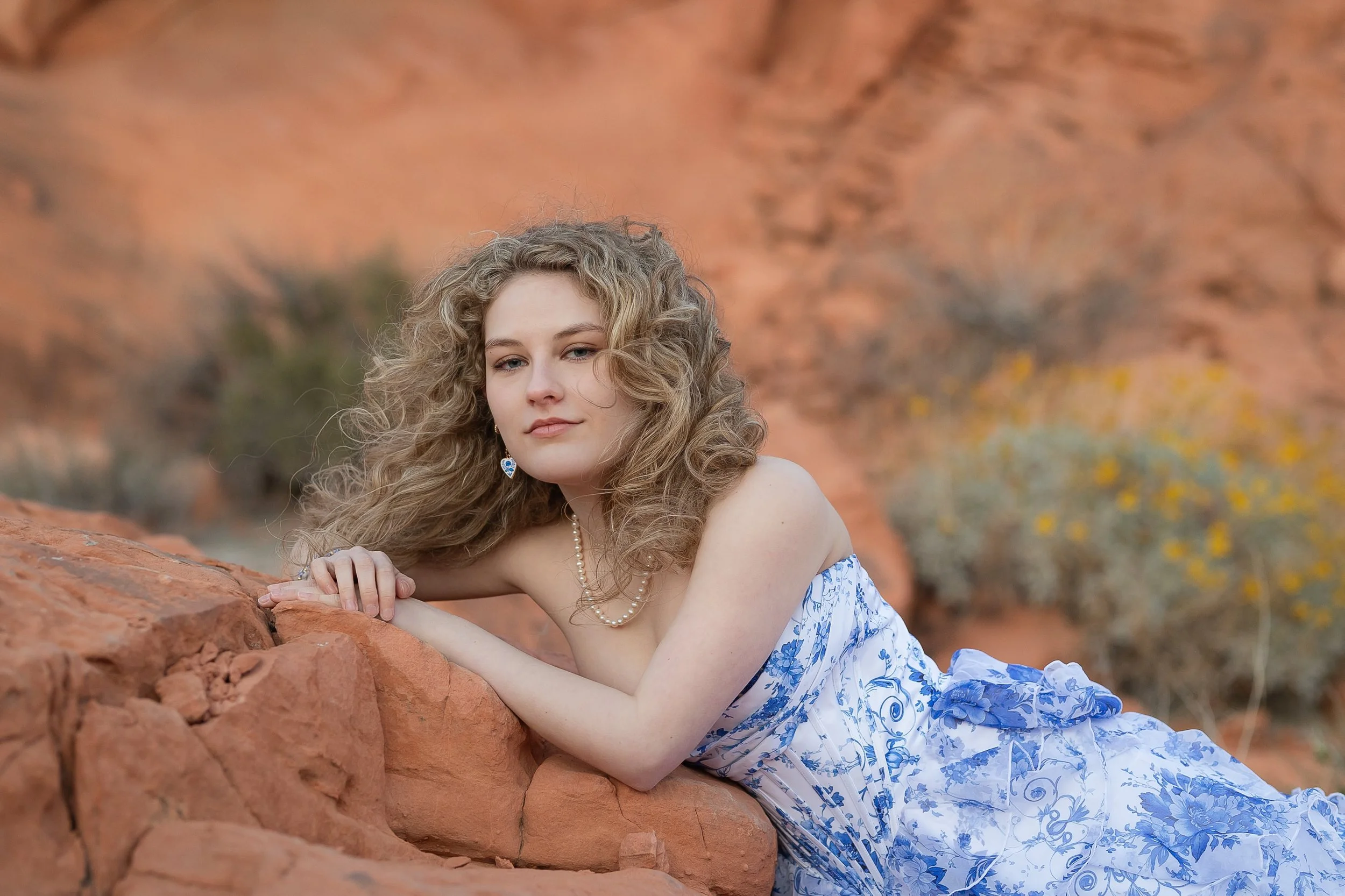 Senior portrait by Marissa D Photography, Southern Utah