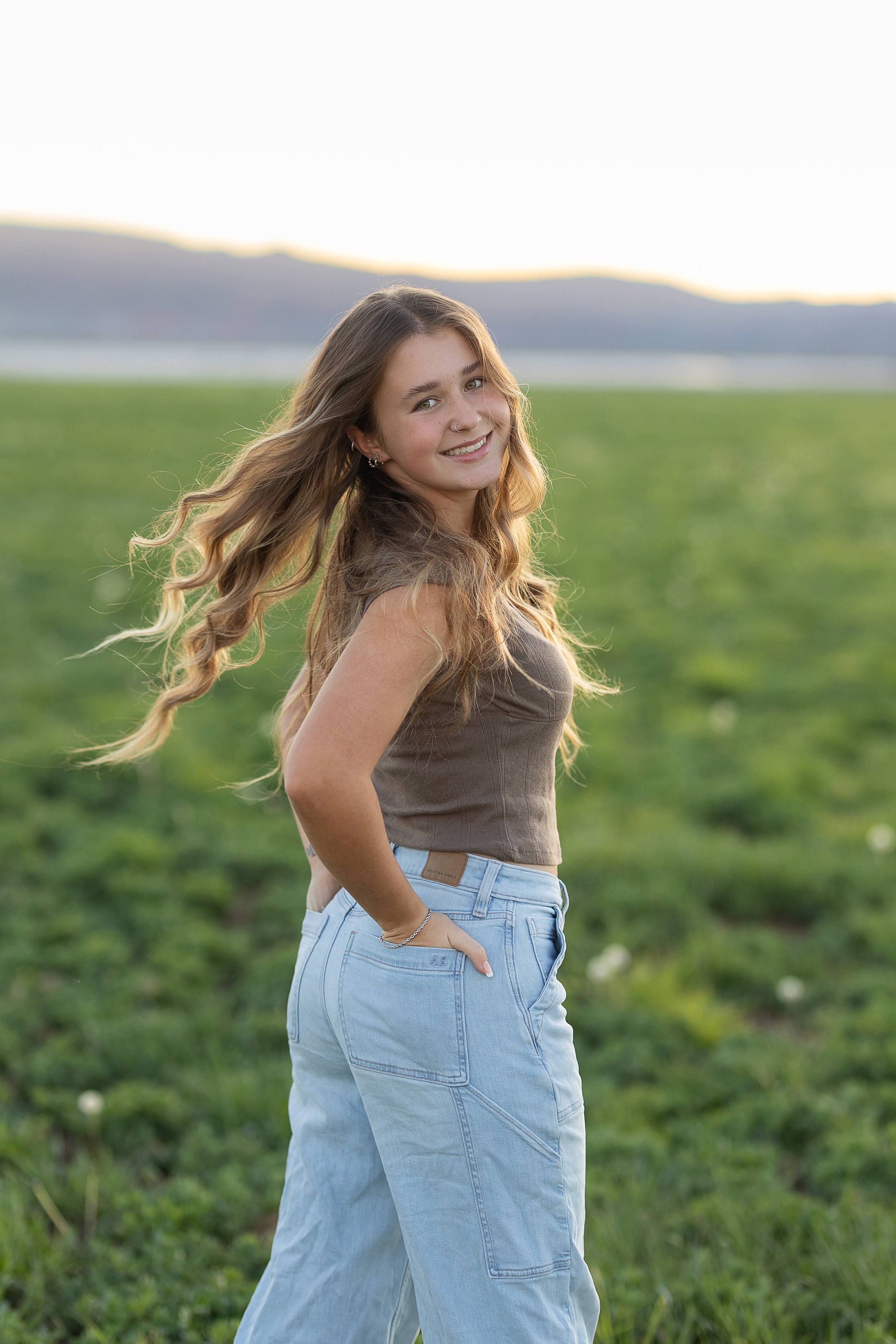 Senior portrait by Marissa D Photography, Southern Utah