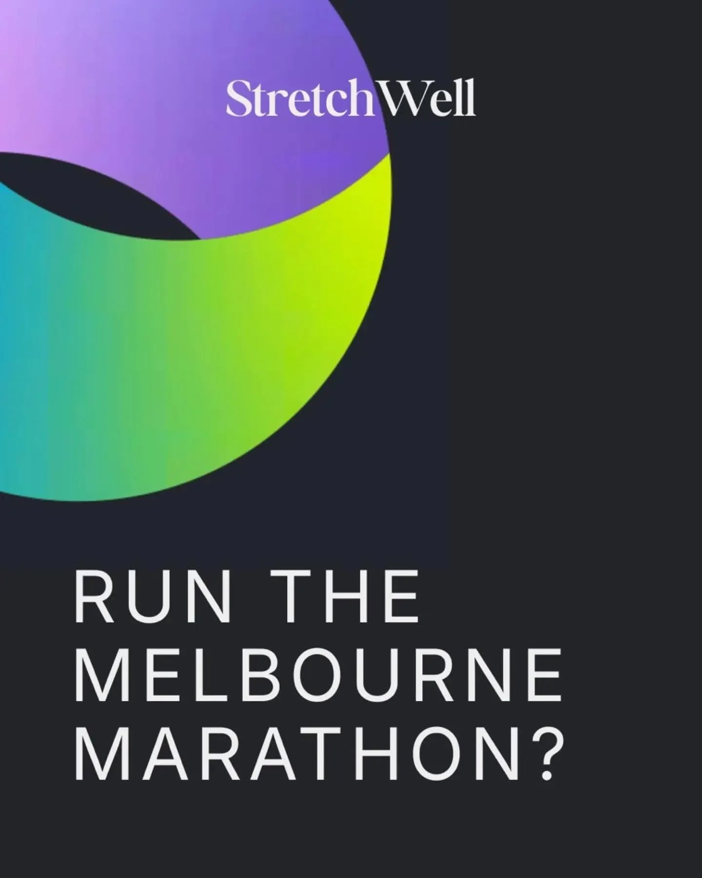 Show us your @runmelbourne bib or medal to receive 10% off your first stretch session at StretchWell Northcote! 

Valid for half or full marathon runners until August 31, 2026. Must bring medal or bib to appointment to claim.
#runnersofmelbourne #mel