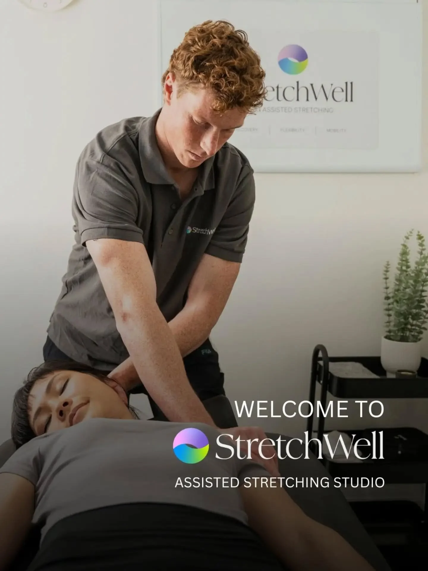 Hey 👋 We are StretchWell, an assisted stretching studio based in Northcote, Melbourne. Here's a little info about us, but for more details or to book your first session, visit our website or contact us. Link in bio. 
#assistedstretching #stretchther