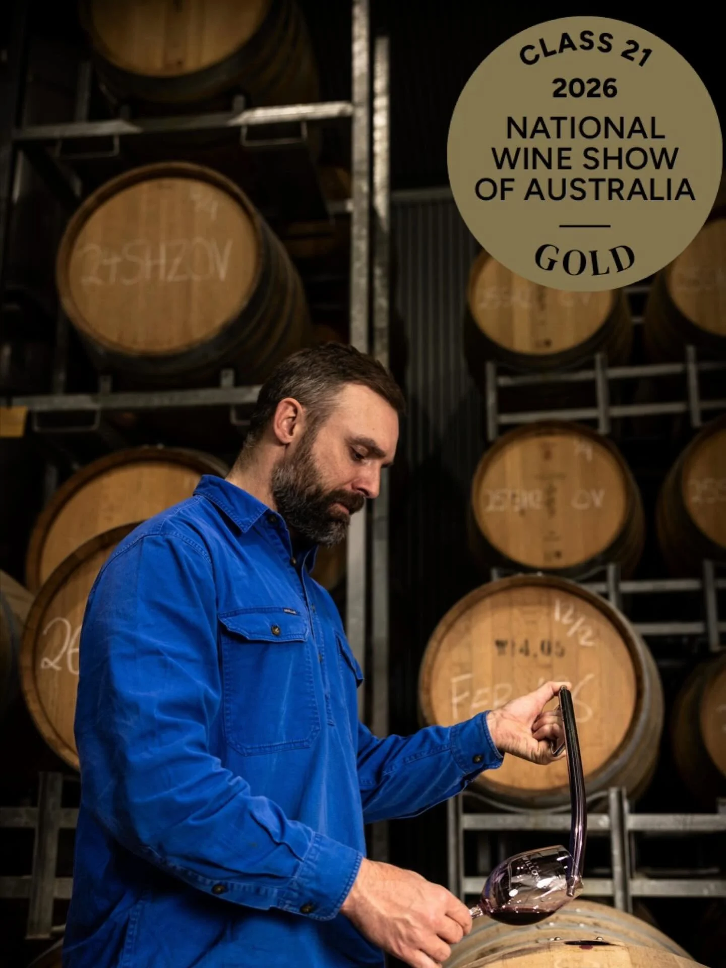 Another GOLD for Grenache!!! 

The 2024 G7 Grenache has been awarded a gold medal at the National Wine Show. The National Wine Show is only open to wines that have been awarded gold or silver medals at other shows, making it the best of the best. 

O