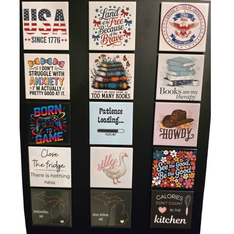 Hobbies, Humor & Lifestyle Magnets