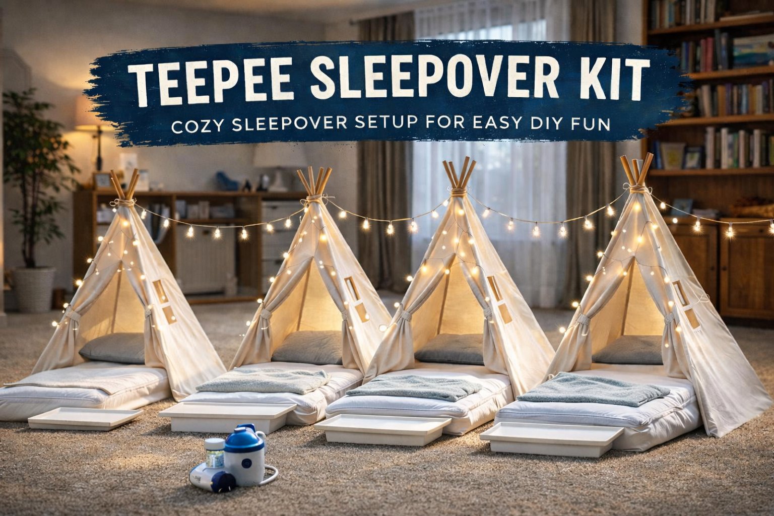 Teepee Sleepover Kit