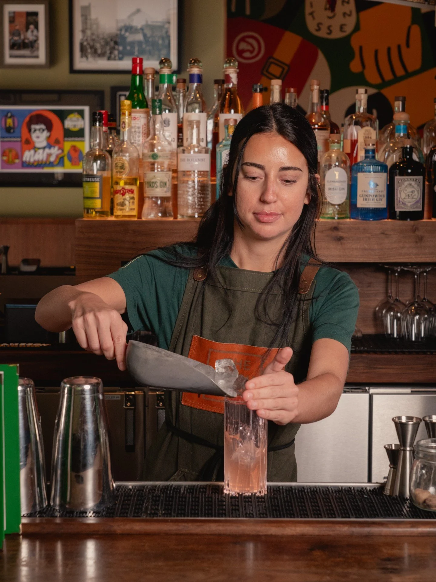 Mango, strawberry, and lemon - a fruit salad combo that can only be improved with booze.

In our Centennial Cooler, we add Ketel One Vodka and Fever-Tree Club Soda for a light, bright, and refreshing highball that just so happens to be pretty in pink