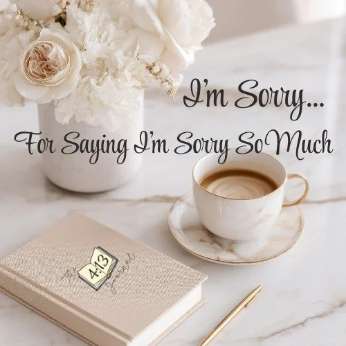 How many times have you said &ldquo;I&rsquo;m sorry&rdquo;&hellip;today?

For things you didn&rsquo;t do.
For taking up space.
For simply existing.

I used to think I was being polite&hellip;
that saying &ldquo;I&rsquo;m sorry&rdquo; made me humble.

