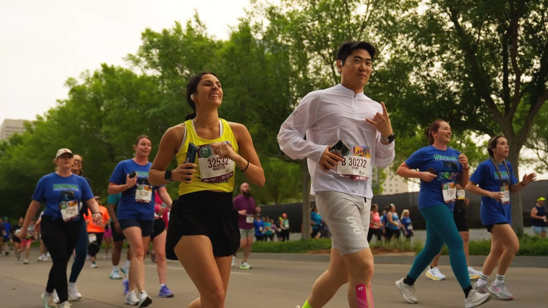 Social Edit for Oklahoma City Marathon