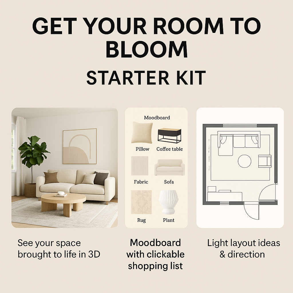 "Get Your Room to Bloom" Starter Kit