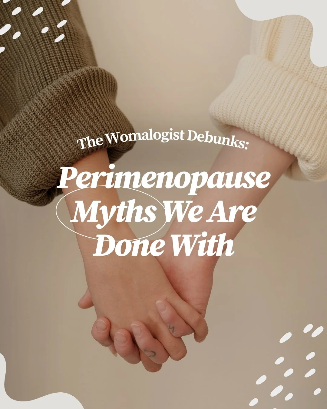 Beginning as early as our late 30s to early 40s, this 7 - 10 year season of hormonal shifts remains quietly swept under the rug.

This World Perimenopause Day on 11 October, we&rsquo;re breaking the silence and debunking the biggest myths.

📌 Save &