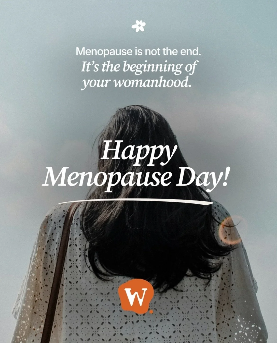 To every woman moving through menopause in her own way, we see you, we hear you and we stand with you.

Happy World Menopause Day. 💛

#menopause #worldmenopauseday