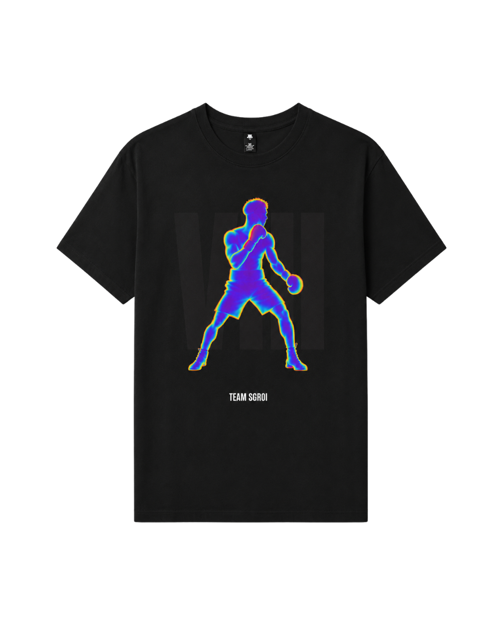 Heat Tee Black - Front.png