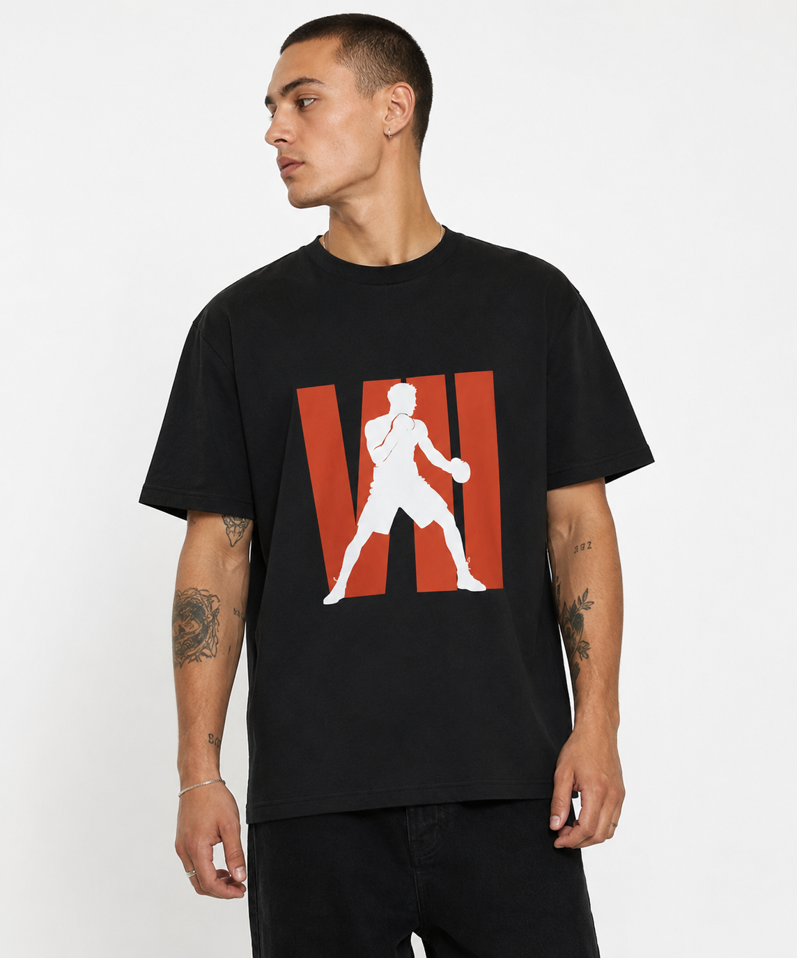 Champion Tee Black