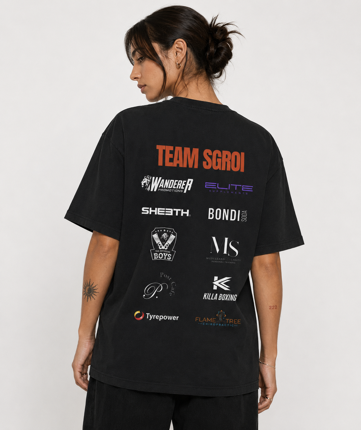 Sponsor Tee Black