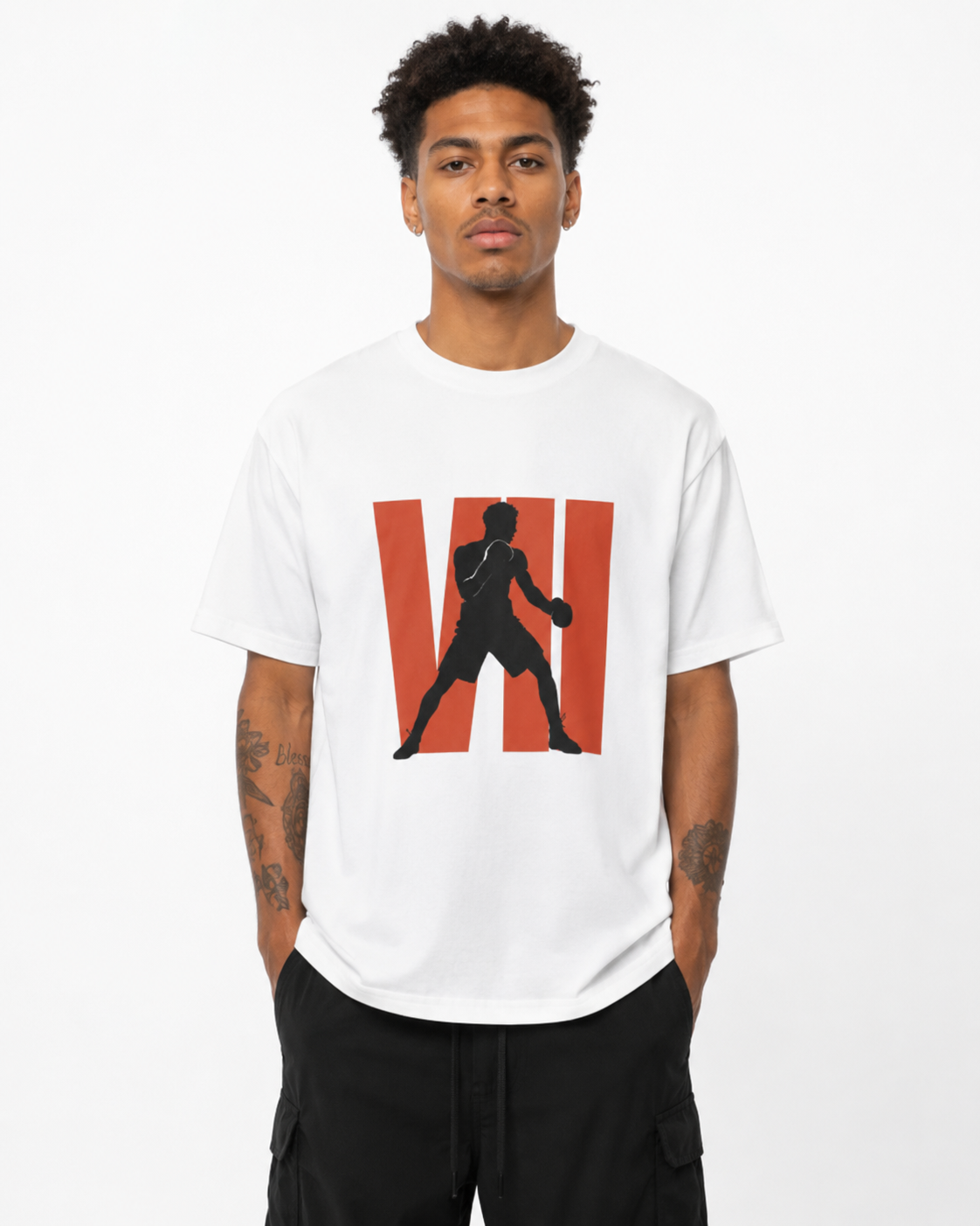 Champion Tee White