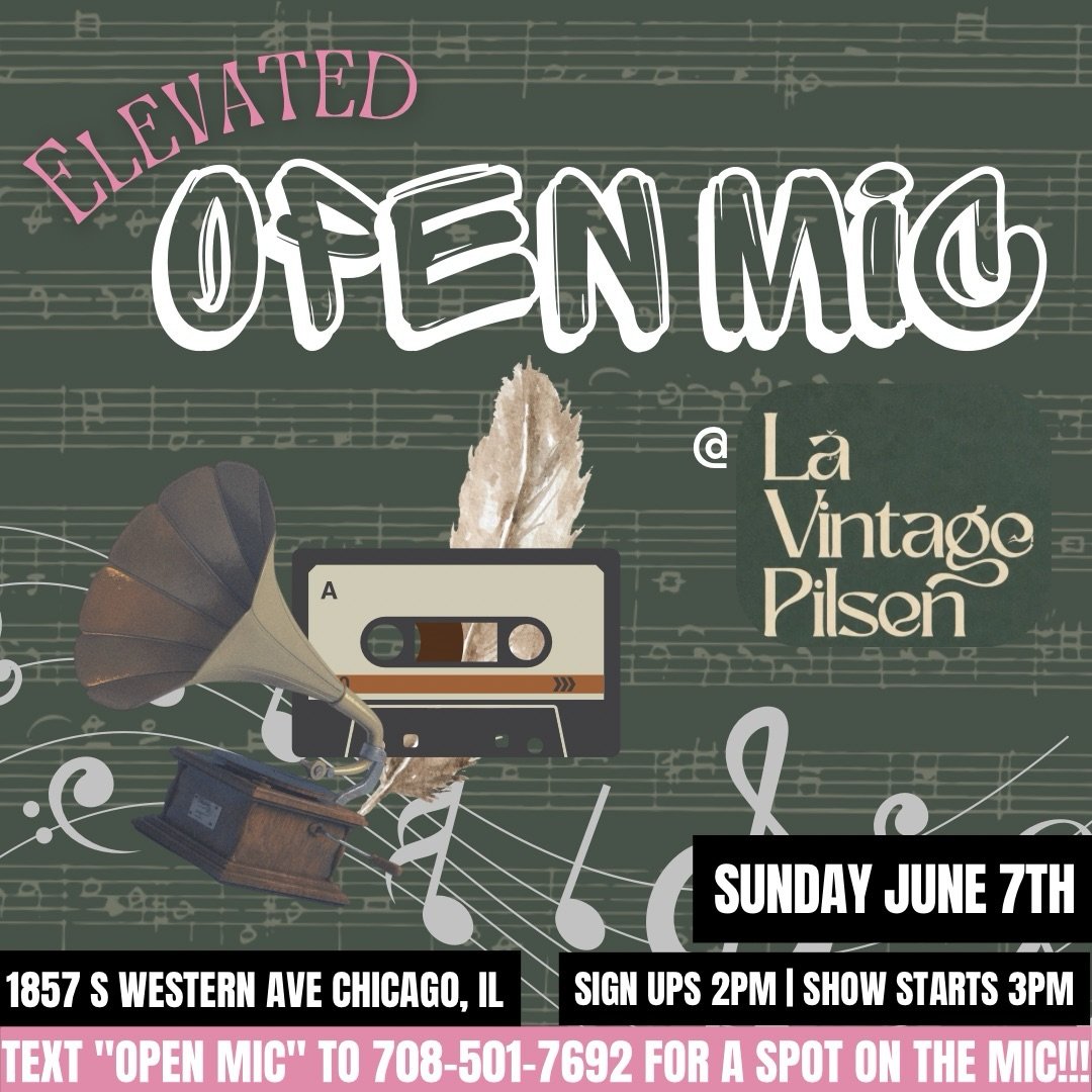Summer time Chi is in full effect!

We are so excited to be joining @lavintagepilsen at their amazing market! Come out and vibe, share your work, and shop some amazing vendors!

As always, event is free to attend so make sure to bring your friends!

