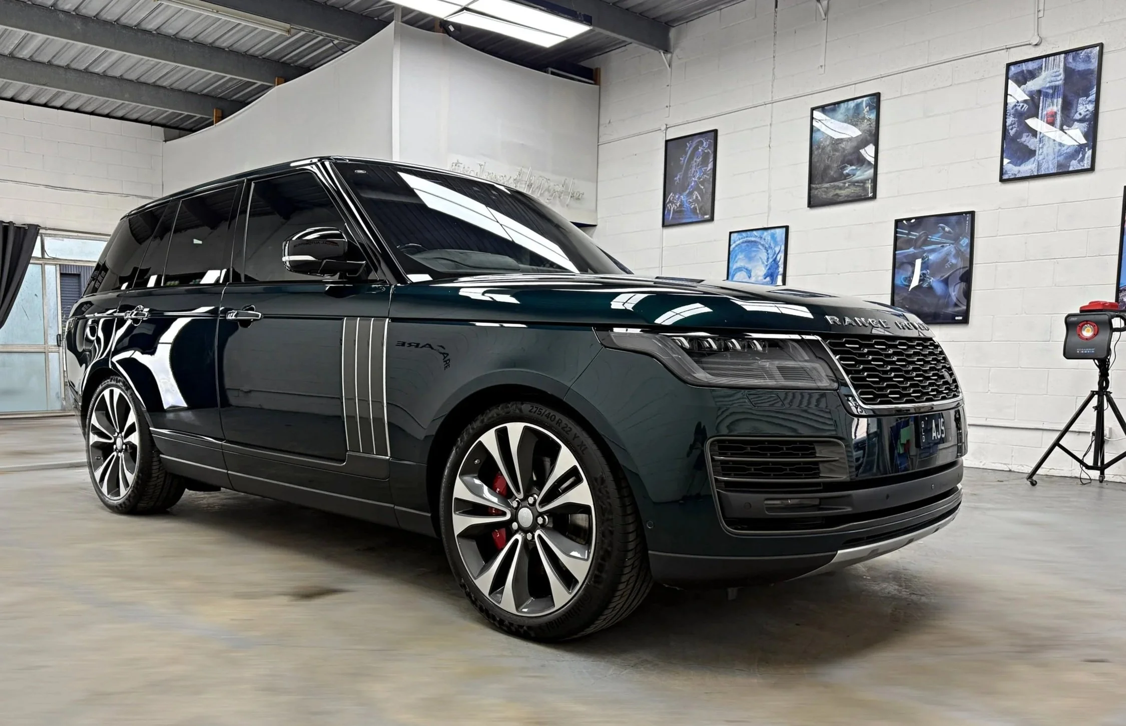 Range Rover after paint enhancement and exterior detailing at Royal Automotive Care in Southport, Gold Coast