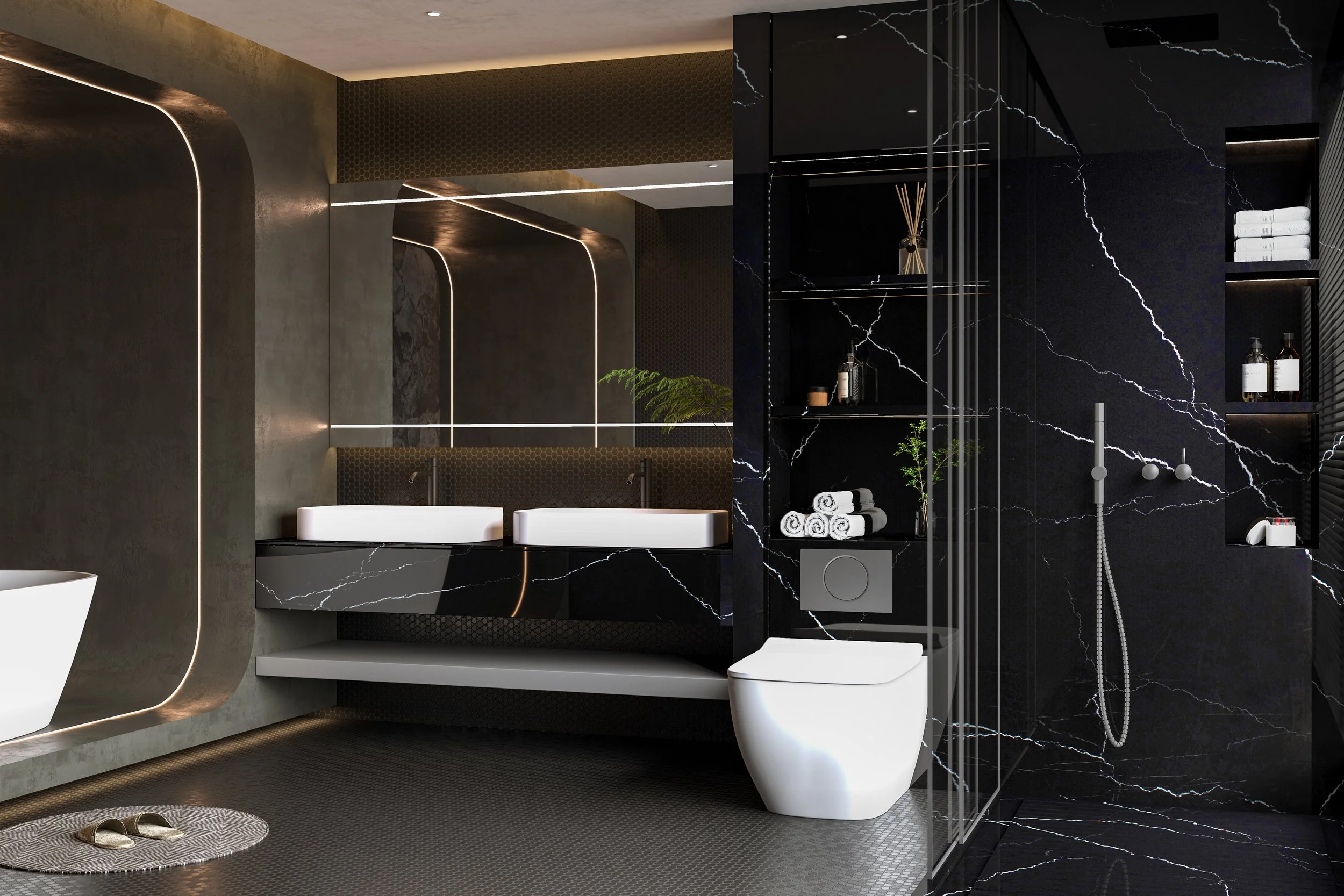 MQ-203T Nero Marquina